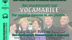 Een terugblik op het mooie zomerconcert met "VOCAMABILE"