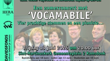 Een terugblik op het mooie zomerconcert met "VOCAMABILE"